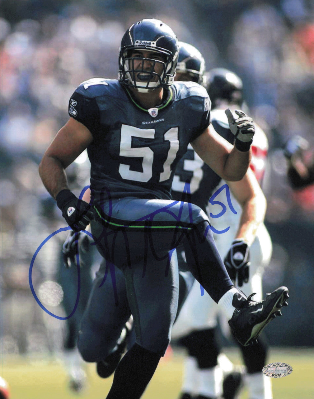 Lofa Tatupa Autographed 8x10 Photo Seattle Seahawks MCS Holo #63255