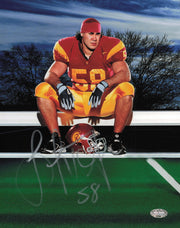 Lofa Tatupa Autographed 8x10 Photo USC Trojans MCS Holo #63260