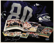 Steve Largent Autographed 8x10 Photo Seattle Seahawks MCS Holo #63276