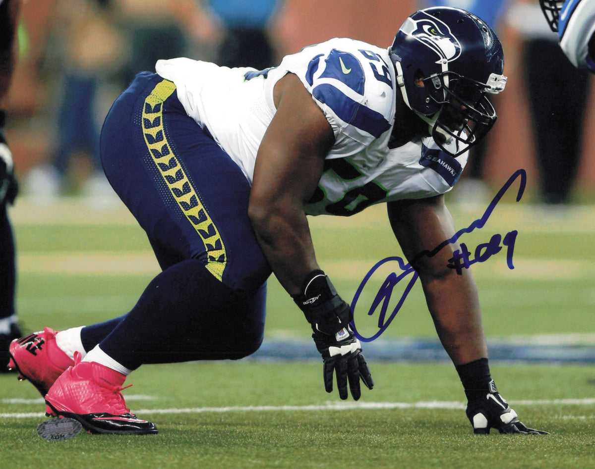 Clinton McDonald Autographed 8x10 Photo Seattle Seahawks MCS Holo #63371