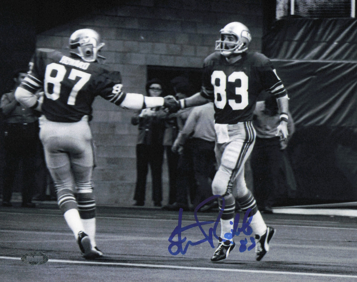 Steve Raible Autographed 8x10 Photo Seattle Seahawks MCS Holo #63397