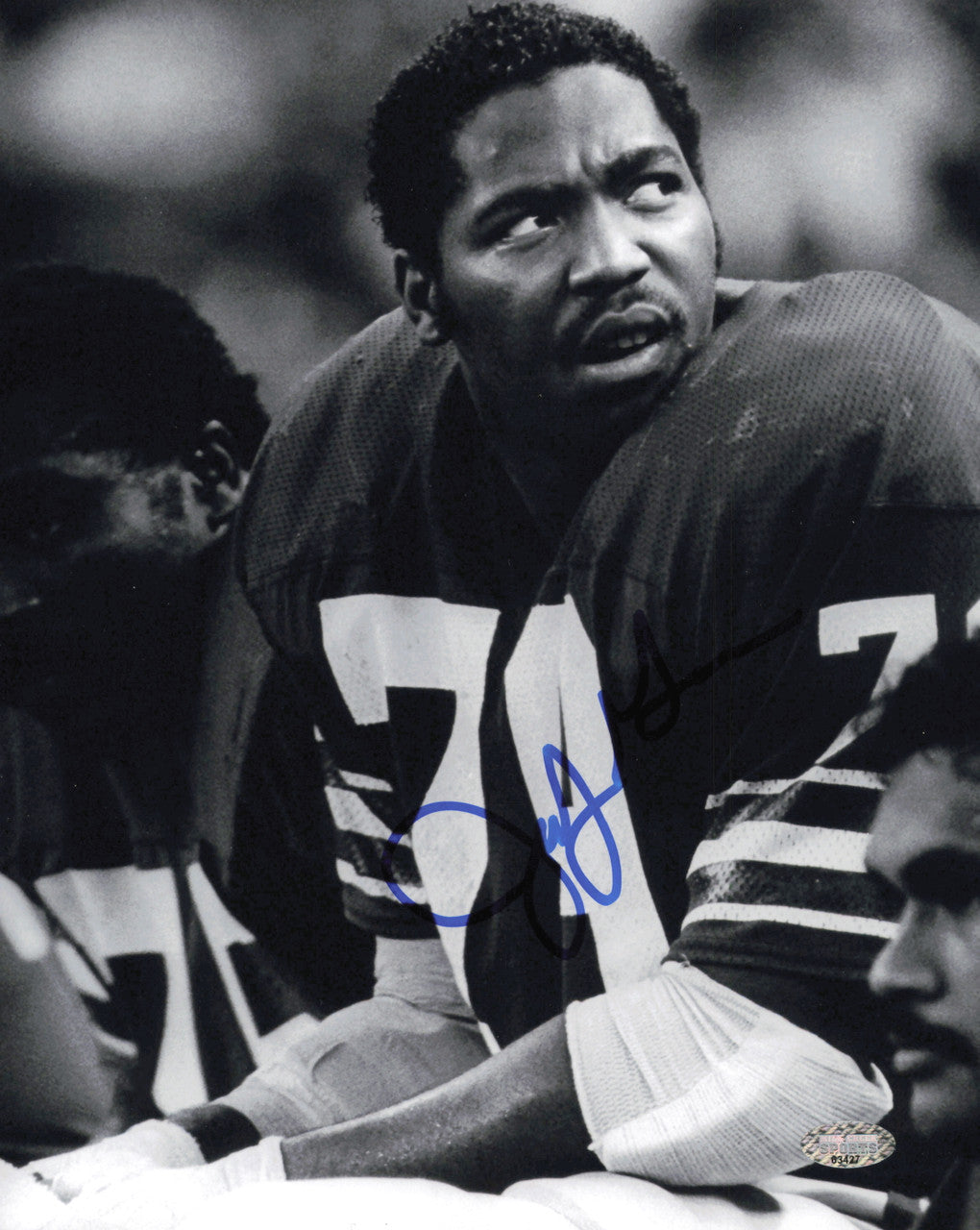 Jacob Green Autographed 8x10 Photo Seattle Seahawks MCS Holo #63427