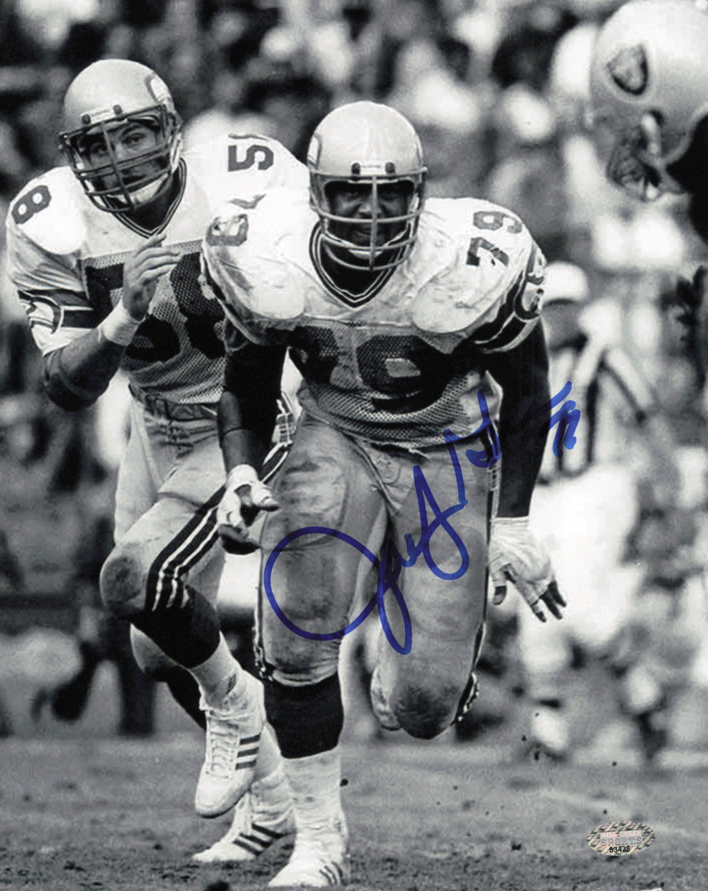 Jacob Green Autographed 8x10 Photo Seattle Seahawks MCS Holo #63428
