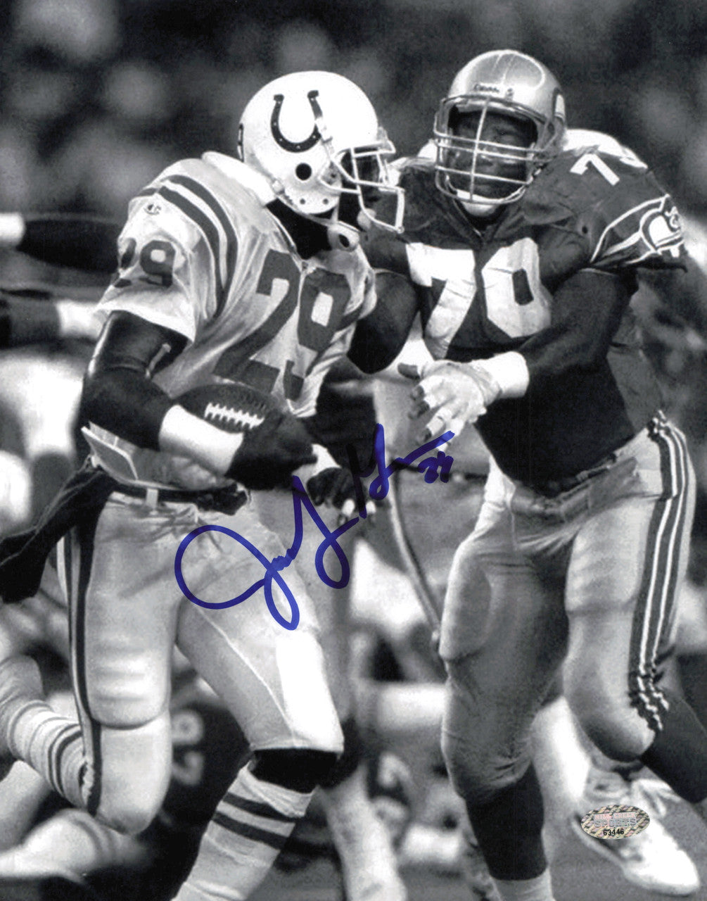 Jacob Green Autographed 8x10 Photo Seattle Seahawks MCS Holo #63446
