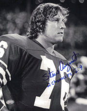 Steve August Autographed 8x10 Photo Seattle Seahawks MCS Holo #63455