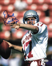 Dave Krieg Autographed 8x10 Photo Seattle Seahawks MCS Holo #63461