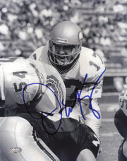 Dave Krieg Autographed 8x10 Photo Seattle Seahawks MCS Holo #63481