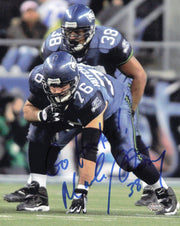 Mack Strong Autographed 8x10 Photo Seattle Seahawks MCS Holo #63491
