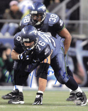 Mack Strong Autographed 8x10 Photo Seattle Seahawks MCS Holo #63496