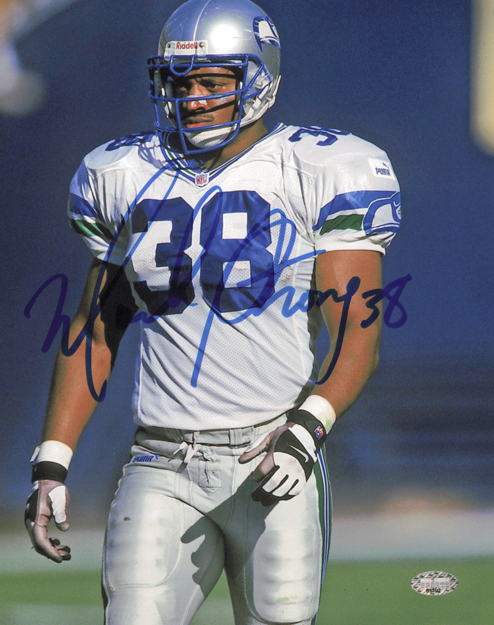 Mack Strong Autographed 8x10 Photo Seattle Seahawks MCS Holo #63502