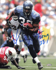 Mack Strong Autographed 8x10 Photo Seattle Seahawks MCS Holo #63505