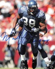 Mack Strong Autographed 8x10 Photo Seattle Seahawks MCS Holo #63506