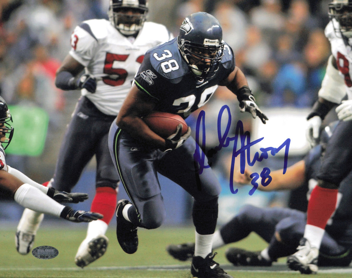 Mack Strong Autographed 8x10 Photo Seattle Seahawks MCS Holo #63510