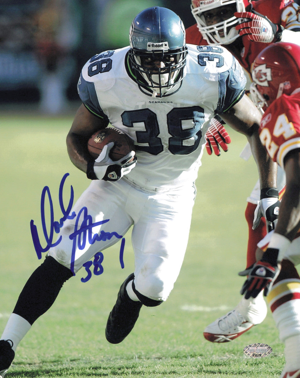 Mack Strong Autographed 8x10 Photo Seattle Seahawks MCS Holo #63522