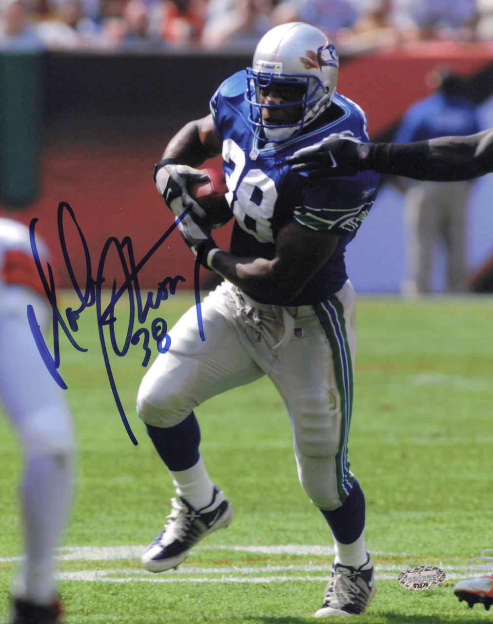 Mack Strong Autographed 8x10 Photo Seattle Seahawks MCS Holo #63523