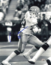 Curt Warner Autographed 8x10 Photo Seattle Seahawks MCS Holo #63547