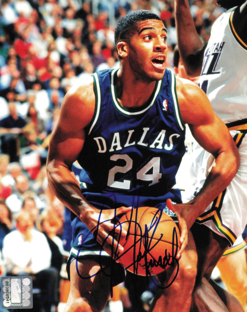 Jimmy Jackson Autographed 8x10 Photo Dallas Mavericks SKU #245629
