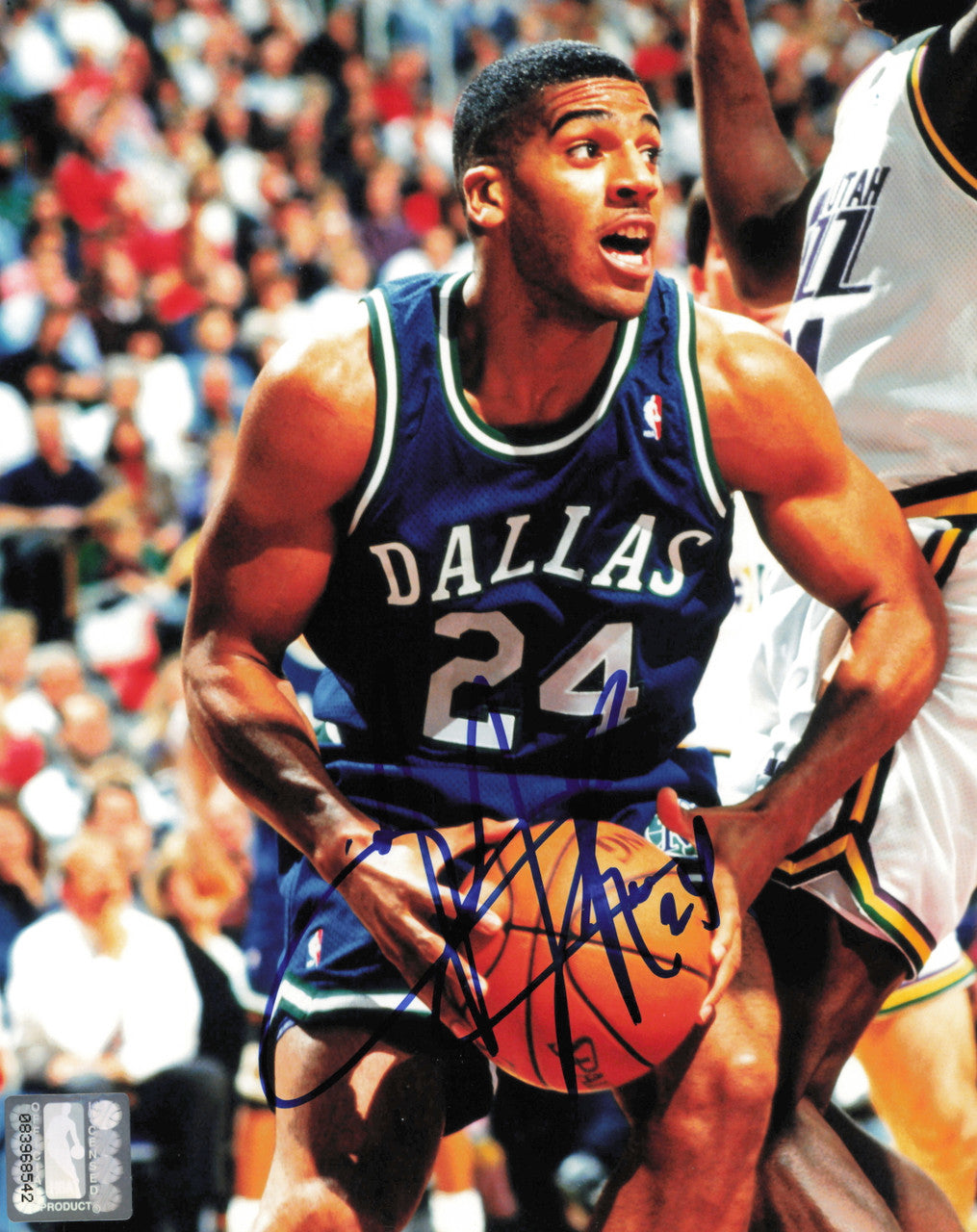 Jimmy Jackson Autographed 8x10 Photo Dallas Mavericks SKU #245630