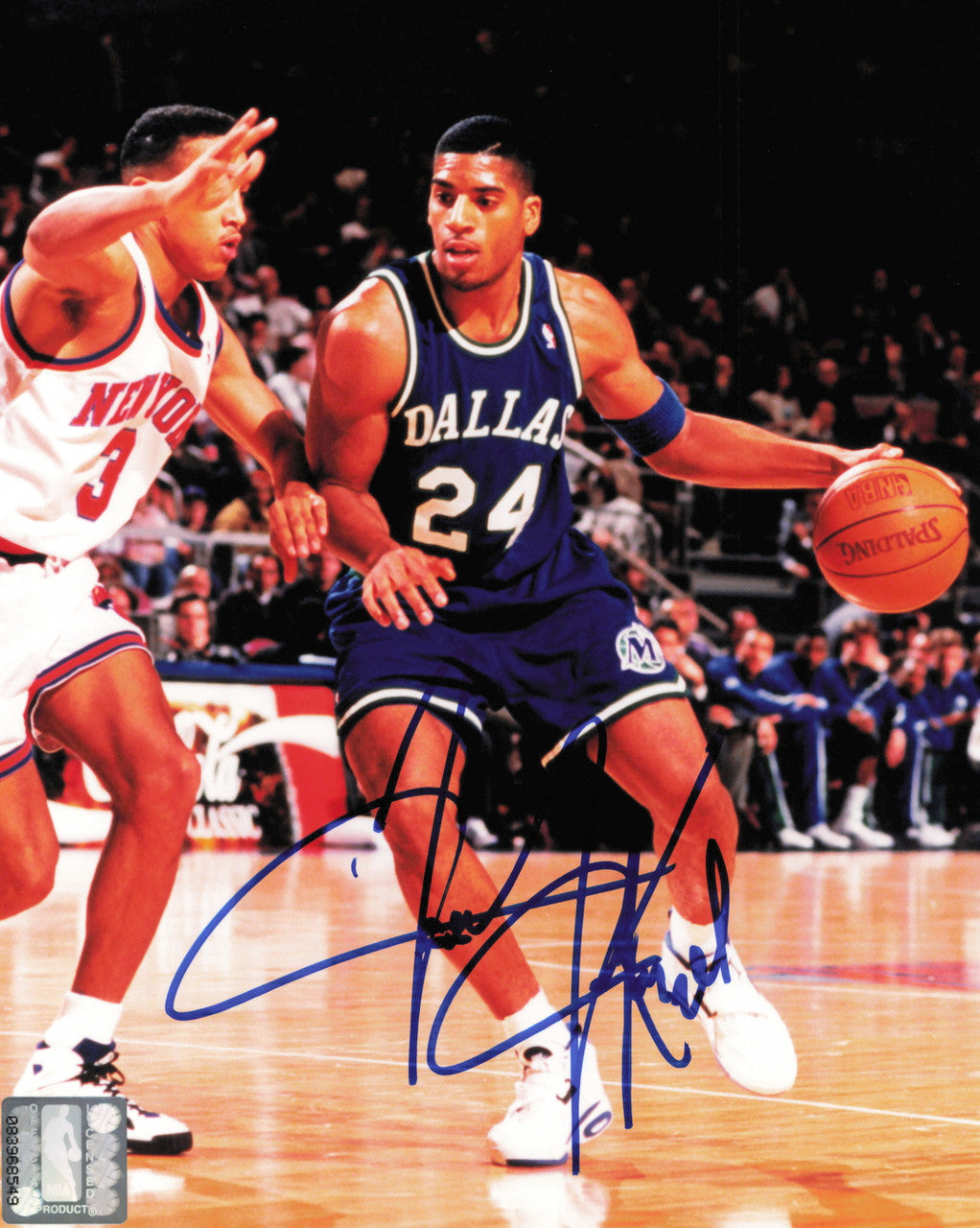 Jimmy Jackson Autographed 8x10 Photo Dallas Mavericks SKU #245631