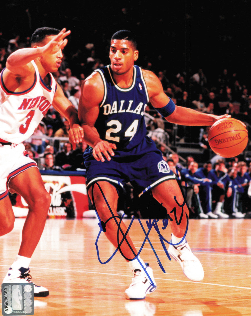 Jimmy Jackson Autographed 8x10 Photo Dallas Mavericks SKU #245633