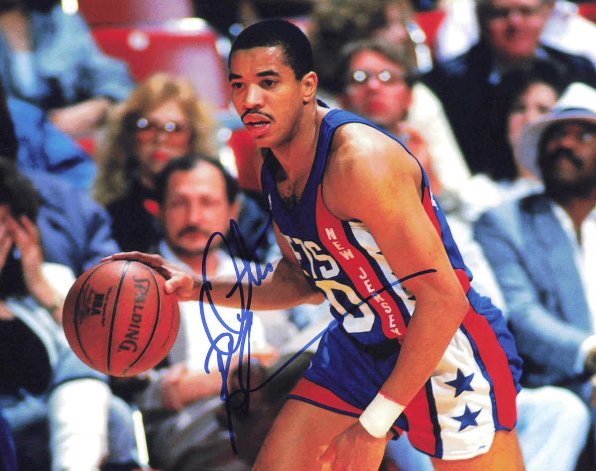 Otis Birdsong Autographed 8x10 Photo New Jersey Nets SKU #245646