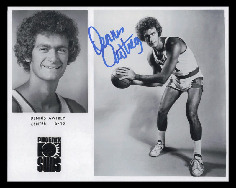 Dennis Awtrey Autographed 8x10 Photo Phoenix Suns SKU #245652