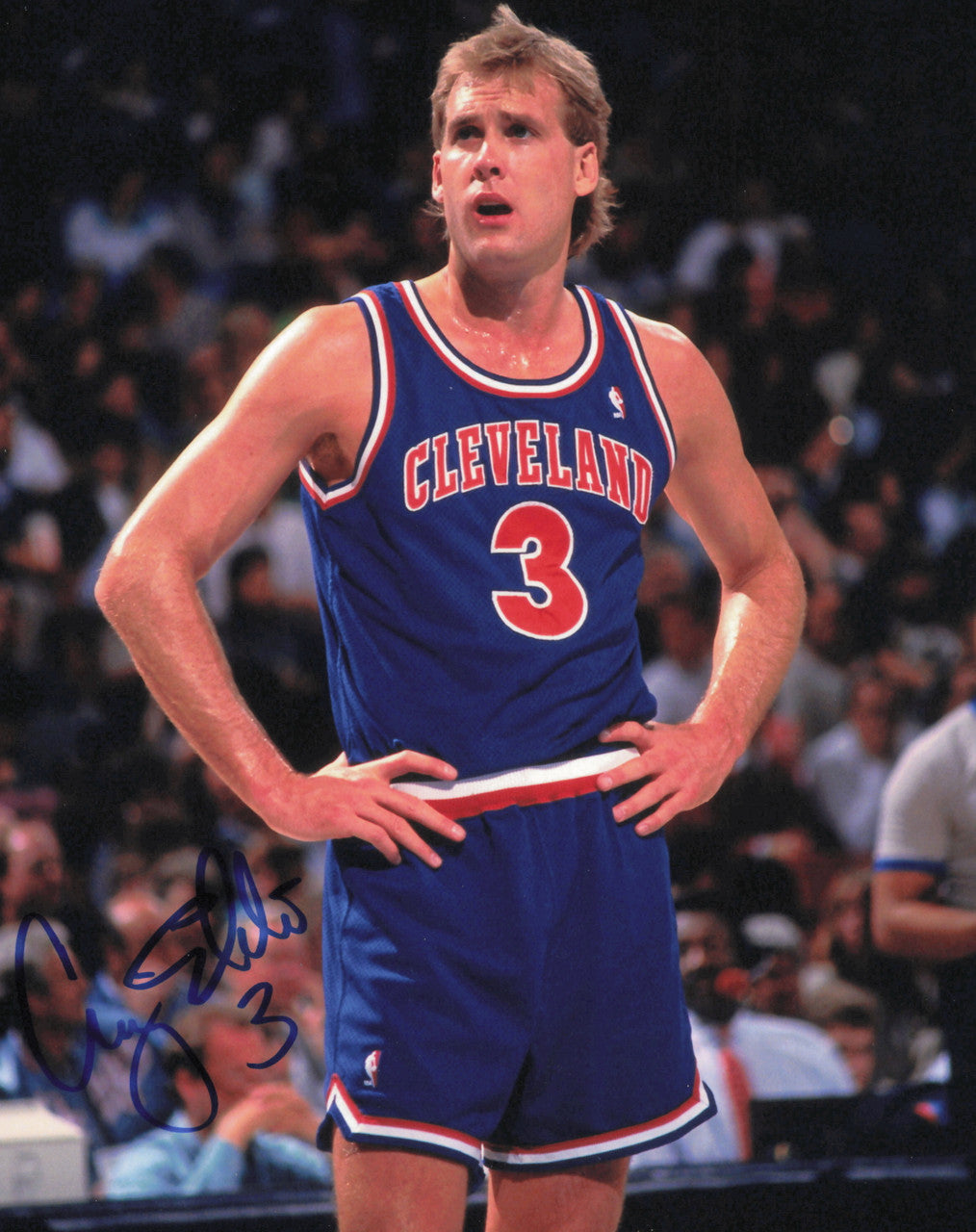 Craig Ehlo Autographed 8x10 Photo Cleveland Cavaliers SKU #245663