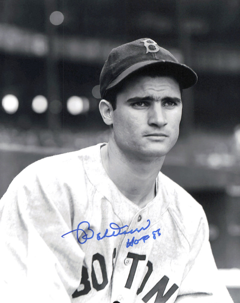 Bobby Doerr Autographed 8x10 Photo Boston Red Sox "HOF 86" SKU #245690