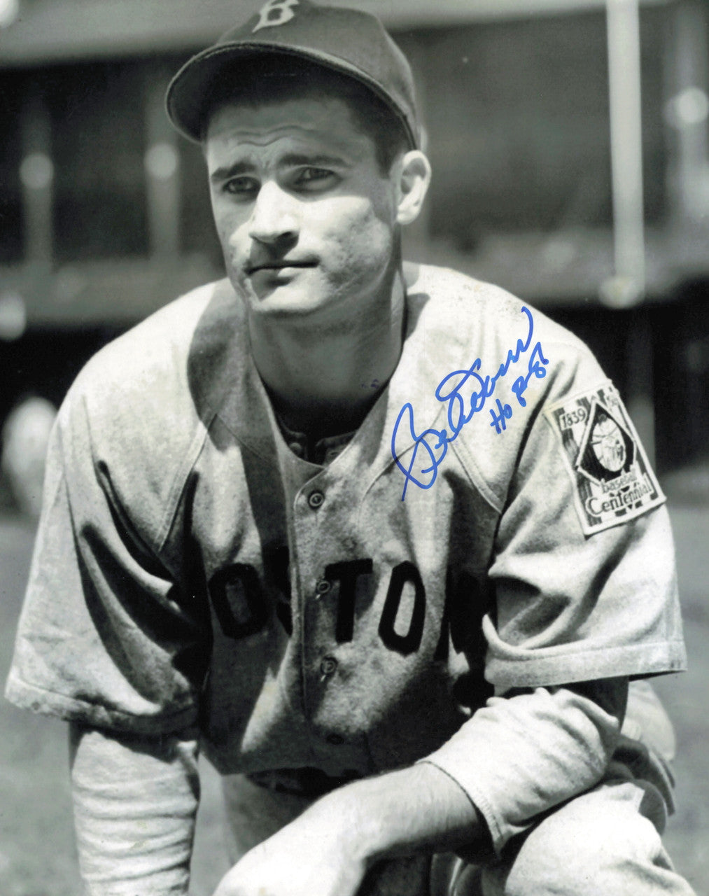 Bobby Doerr Autographed 8x10 Photo Boston Red Sox "HOF 86" SKU #245703