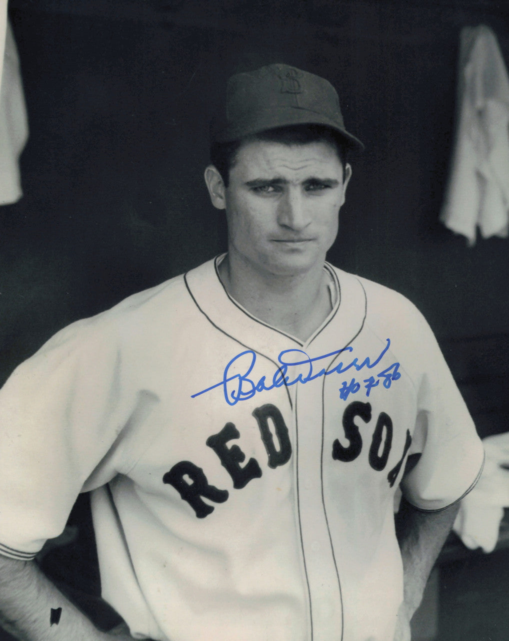 Bobby Doerr Autographed 8x10 Photo Boston Red Sox "HOF 86" SKU #245705