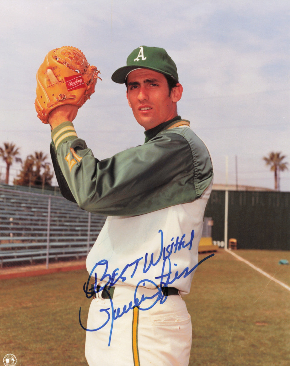 Rollie Fingers Autographed 8x10 Photo Oakland A's SKU #245712