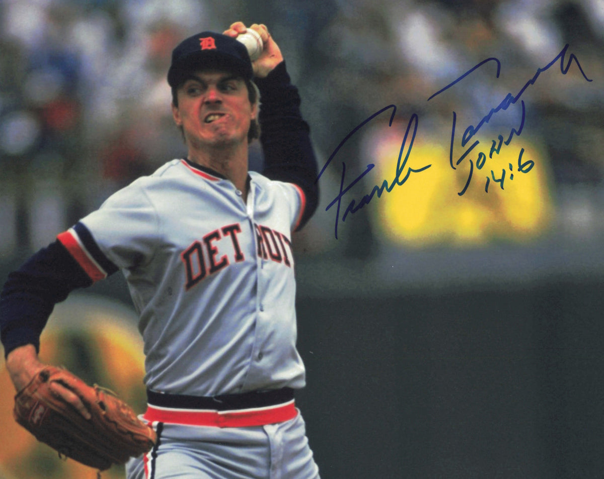 Frank Tanana Autographed 8x10 Photo Detroit Tigers SKU #245521