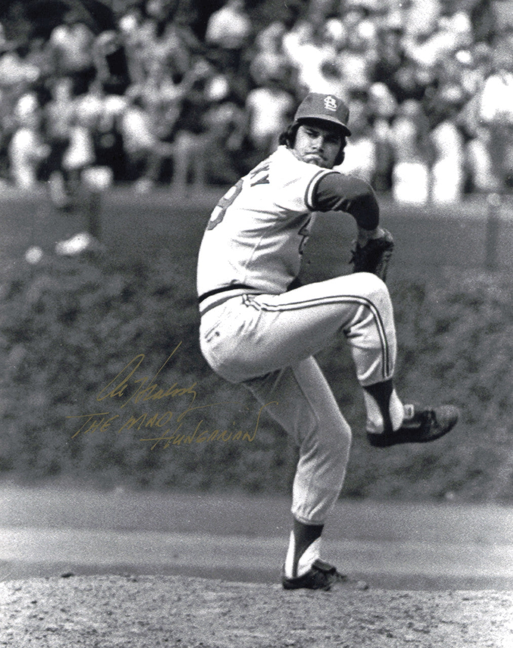 Al Hrabosky Autographed 8x10 Photo St. Louis Cardinals SKU #245527