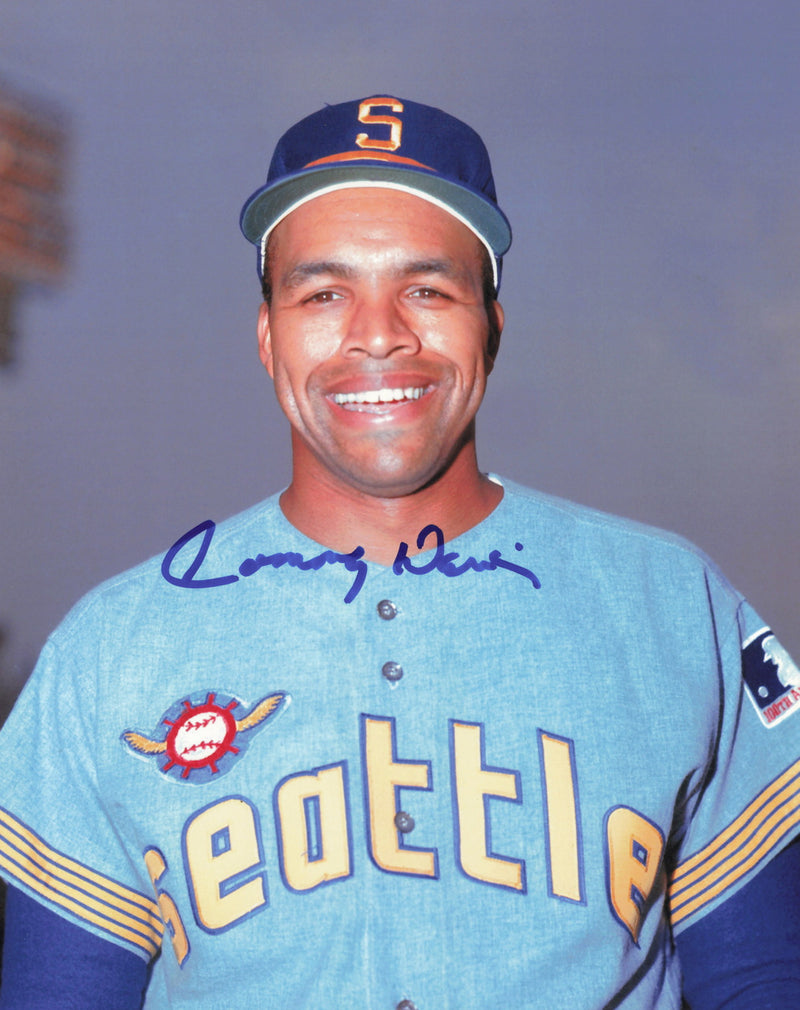 Tommy Davis Autographed 8x10 Photo Seattle Pilots SKU #245536