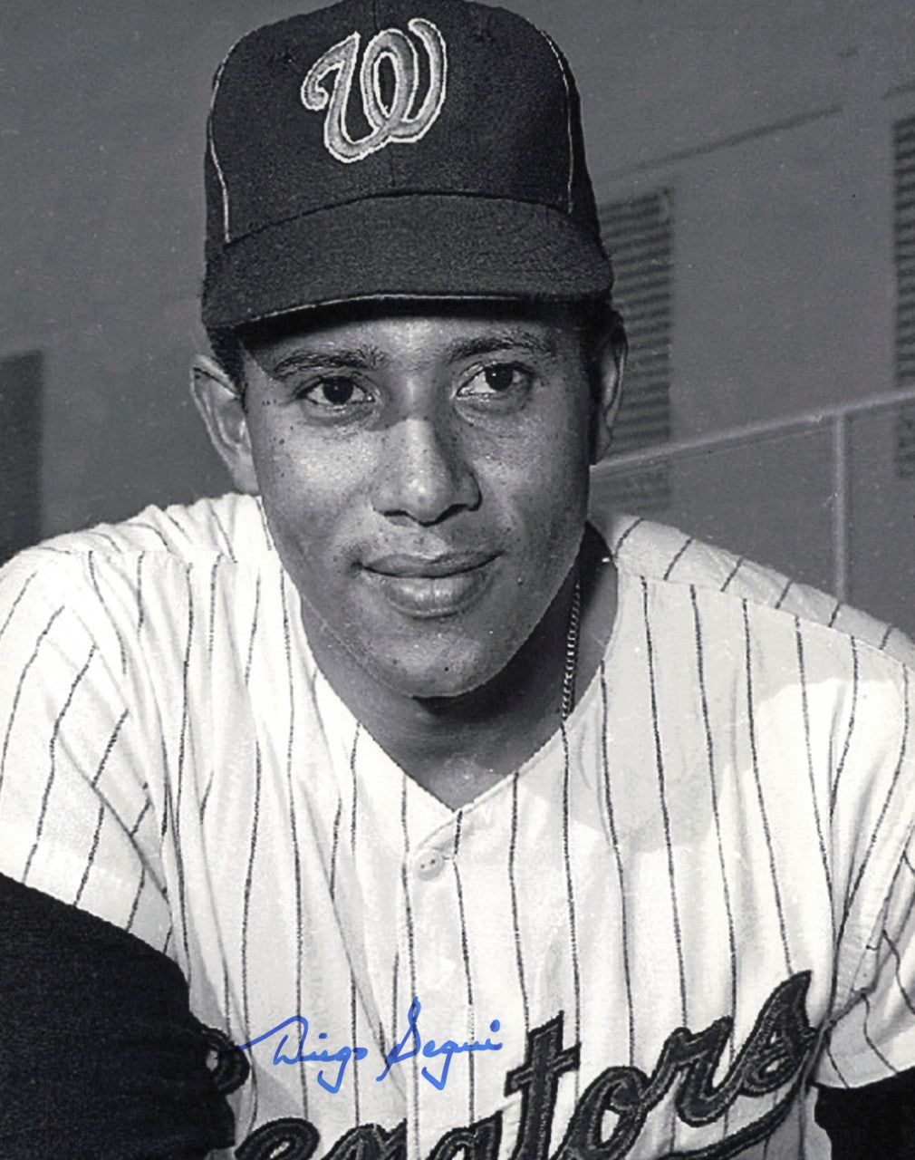 Diego Segui Autographed 8x10 Photo Washington Senators SKU #245543