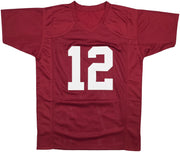 Alabama Crimson Tide Joe Namath Autographed Maroon Jersey "Willie" PSA/DNA Stock #243280