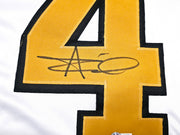 New Orleans Saints Alvin Kamara Autographed White Jersey Beckett BAS Witness Stock #243271