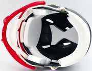 Chevy Chase Autographed Christmas Vacation Black Speed Mini Helmet Beckett BAS QR Stock #243613