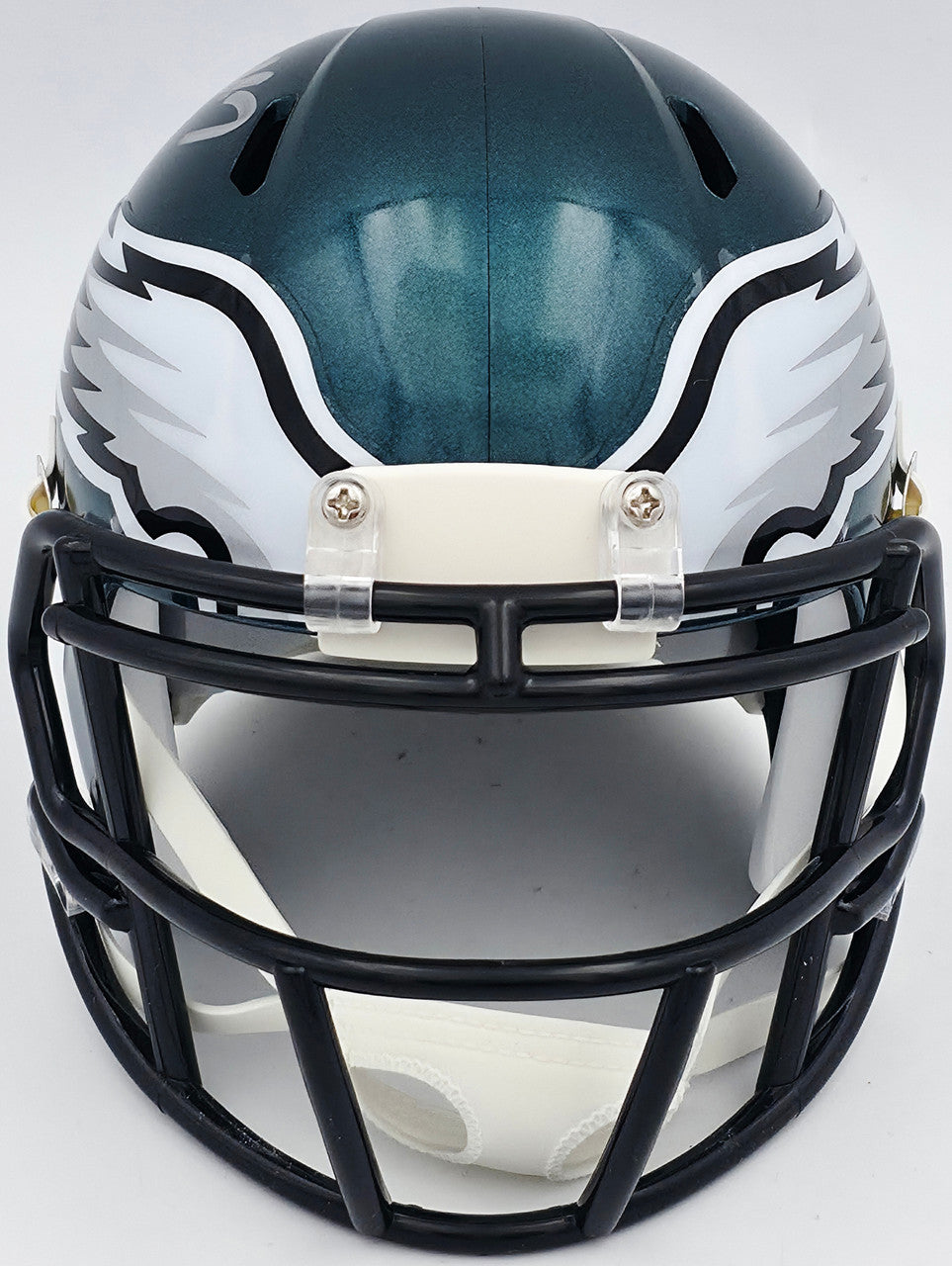 Michael Vick Autographed Philadelphia Eagles Green Speed Mini Helmet Beckett BAS Witness Stock #243633