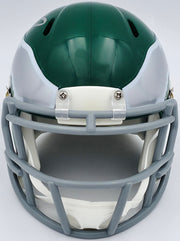 Michael Vick Autographed Philadelphia Eagles 1974-95 Throwback Kelly Green Speed Mini Helmet Beckett BAS Witness Stock #243634