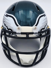DeSean Jackson Autographed Philadelphia Eagles Green Speed Mini Helmet Beckett BAS Witness Stock #243638