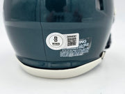 DeSean Jackson Autographed Philadelphia Eagles Green Speed Mini Helmet Beckett BAS Witness Stock #243638