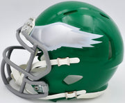 DeSean Jackson Autographed Philadelphia Eagles 2023 Alternate Kelly Green Speed Mini Helmet Beckett BAS Witness Stock #243641