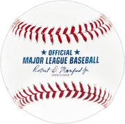 Sammy Sosa Autographed Official Hall of Fame HOF Logo Baseball Chicago Cubs Beckett BAS Witness Stock #244048