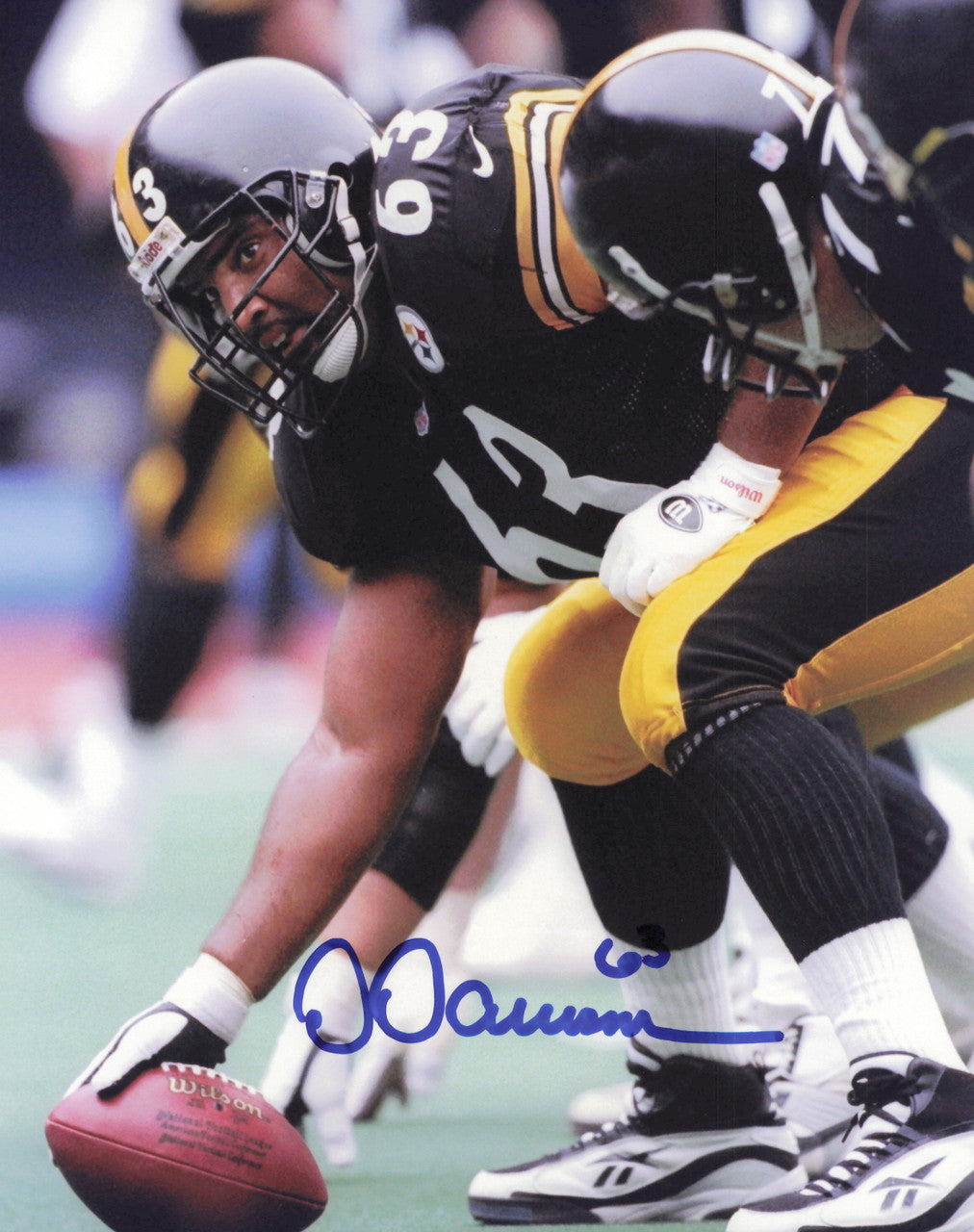 Dermontti Dawson Autographed 8x10 Photo Pittsburgh Steelers SKU #245774