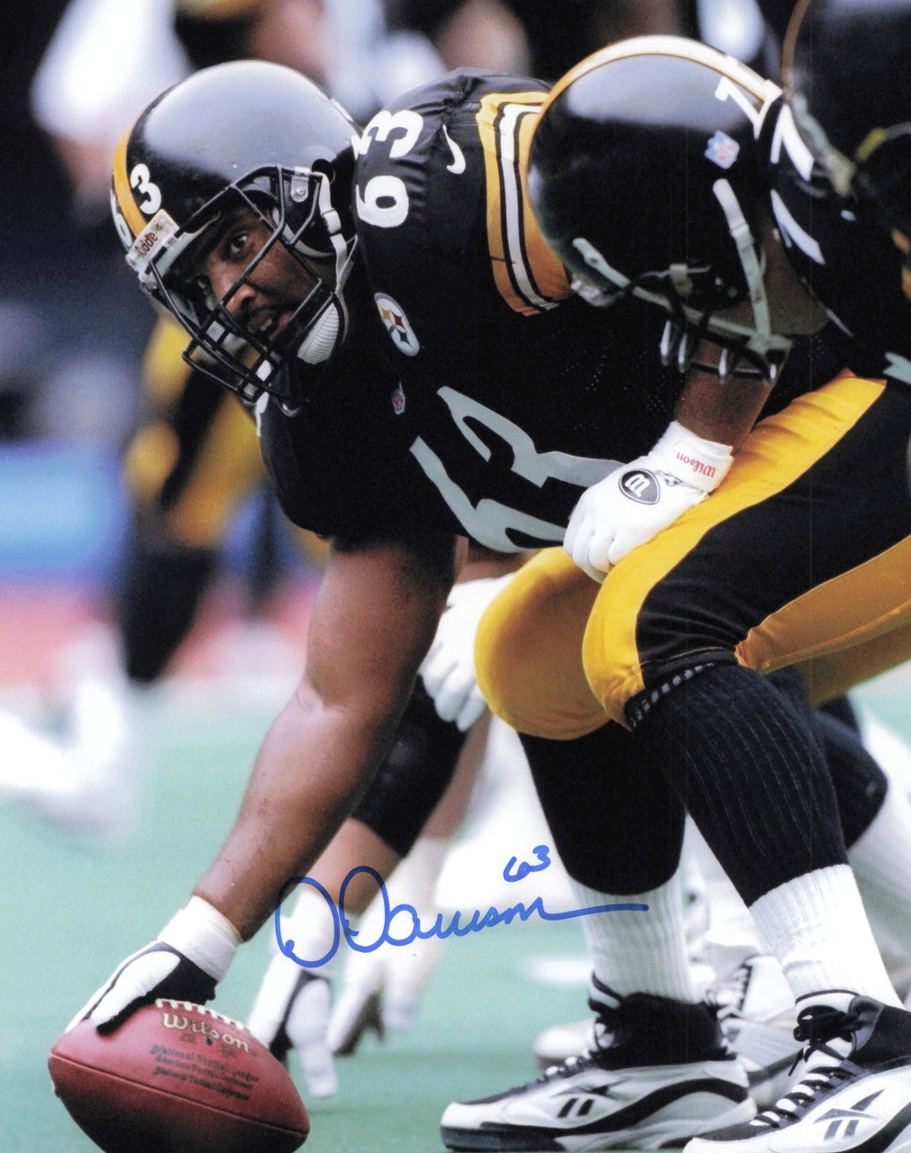 Dermontti Dawson Autographed 8x10 Photo Pittsburgh Steelers SKU #245776
