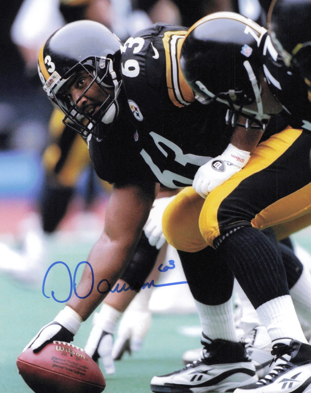 Dermontti Dawson Autographed 8x10 Photo Pittsburgh Steelers SKU #245777