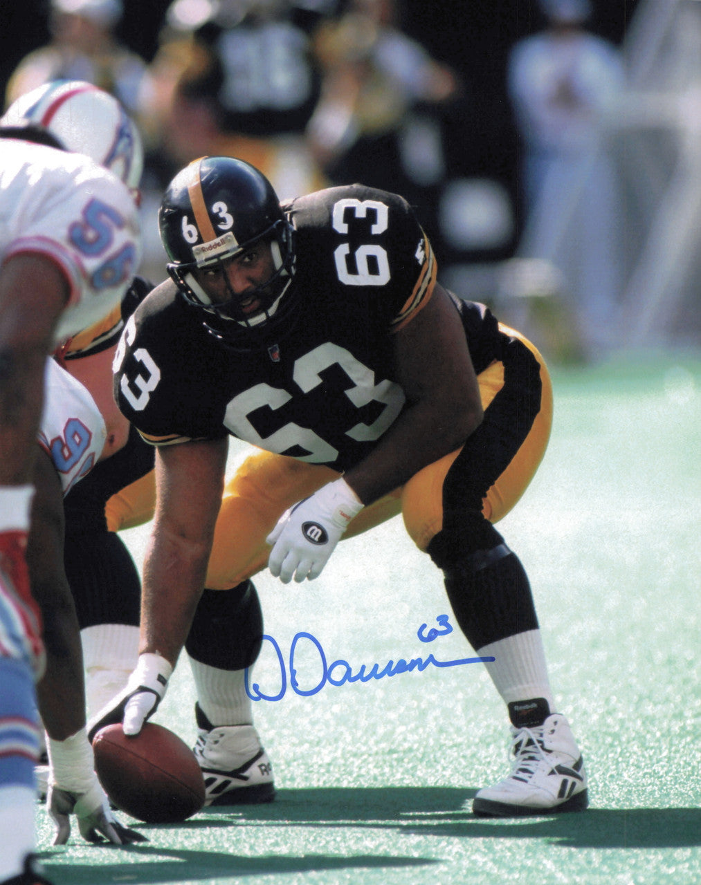 Dermontti Dawson Autographed 8x10 Photo Pittsburgh Steelers SKU #245778