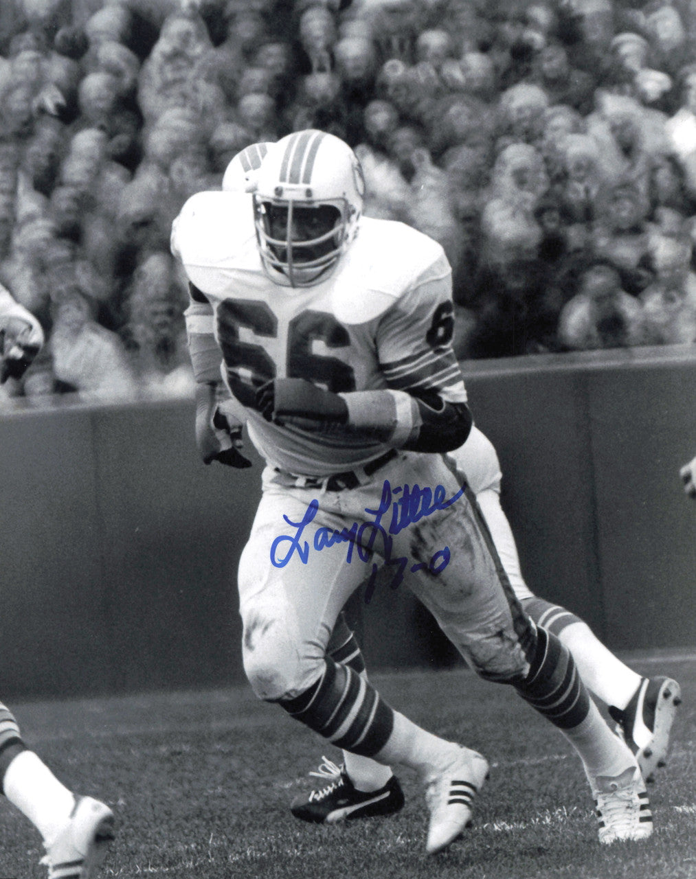 Larry Little Autographed 8x10 Photo Miami Dolphins SKU #245803