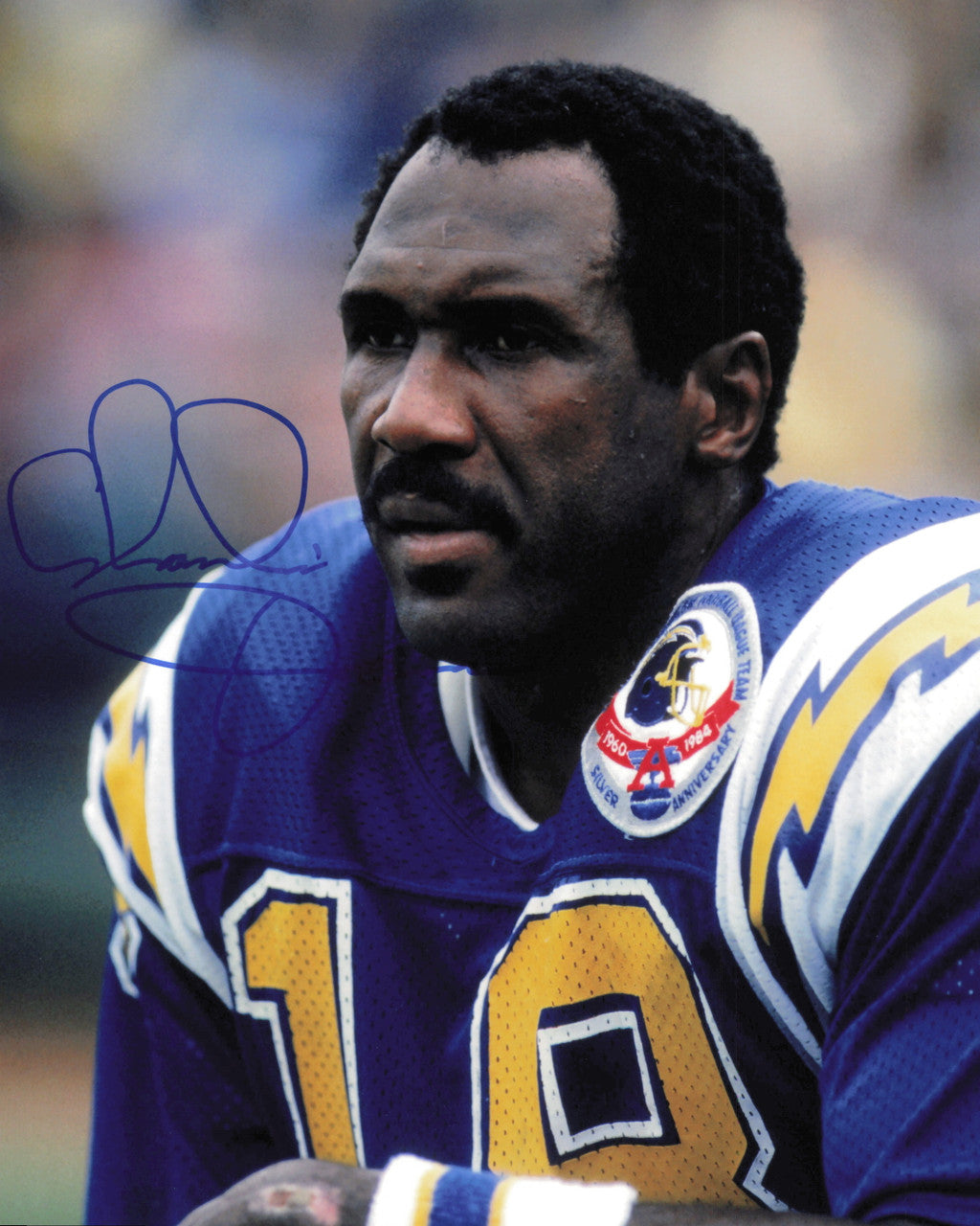 Charlie Joiner Autographed 8x10 Photo San Diego Chargers SKU #245852
